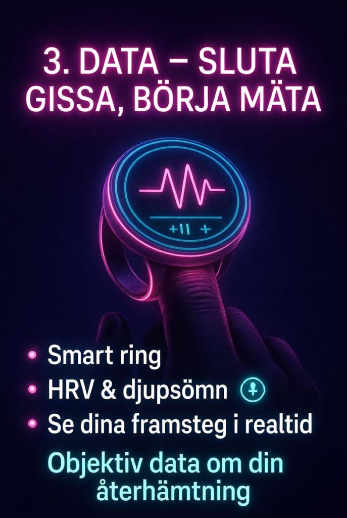 Smart ring sömnspårning biohacking – mät HRV, djupsömn och återhämtning i realtid