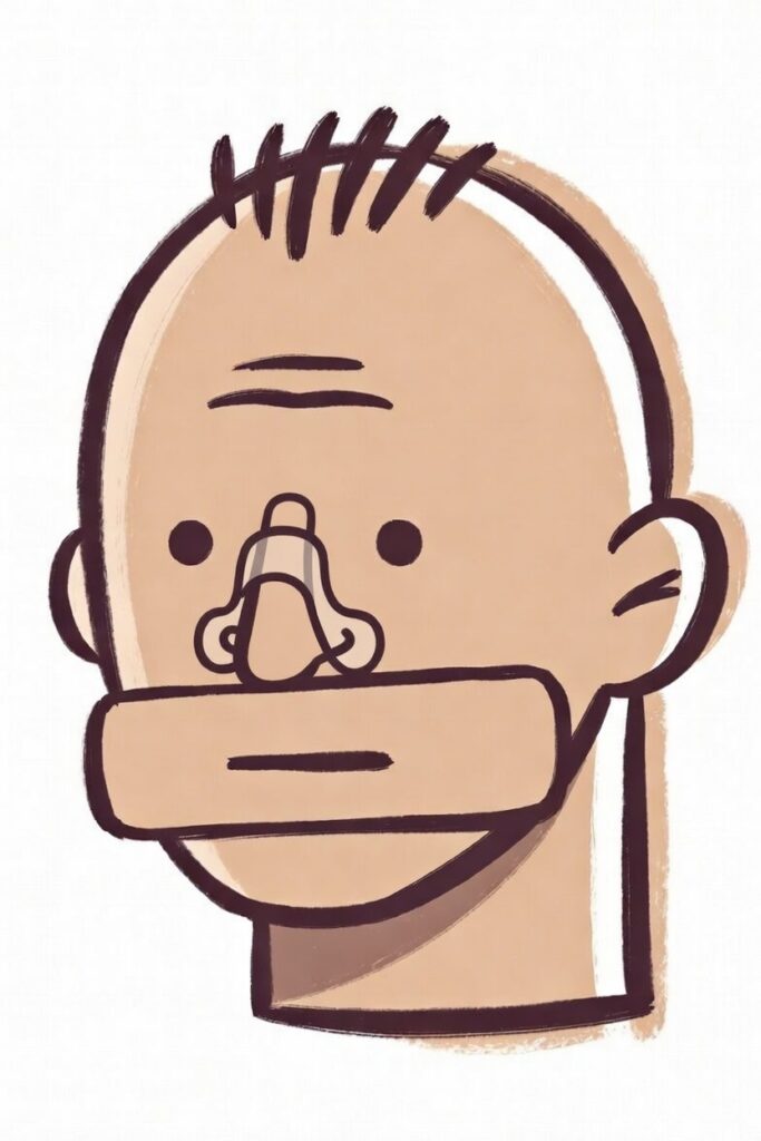 mouth tajping och näsutvidgare