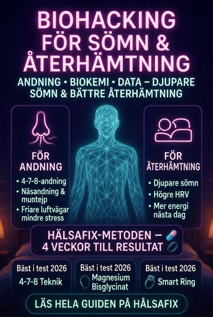 Bild till artikel om Biohacking för sömn och återhämtning